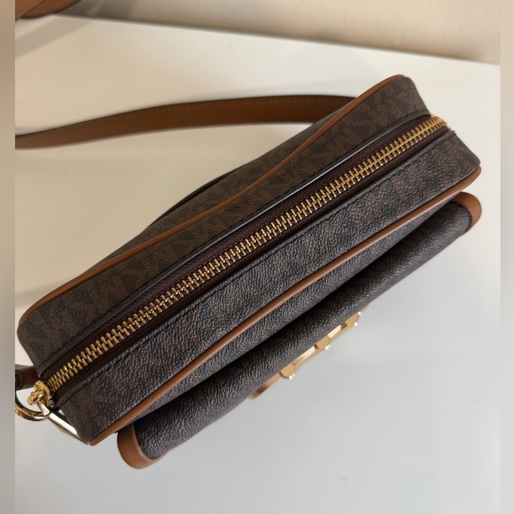 Michael Kors Parker Medium Logo Crossbody Bag - Picture 7 of 15